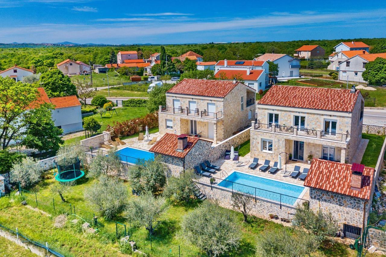 Luxury Stone Villa With Pool - Brisevo Zewnętrze zdjęcie